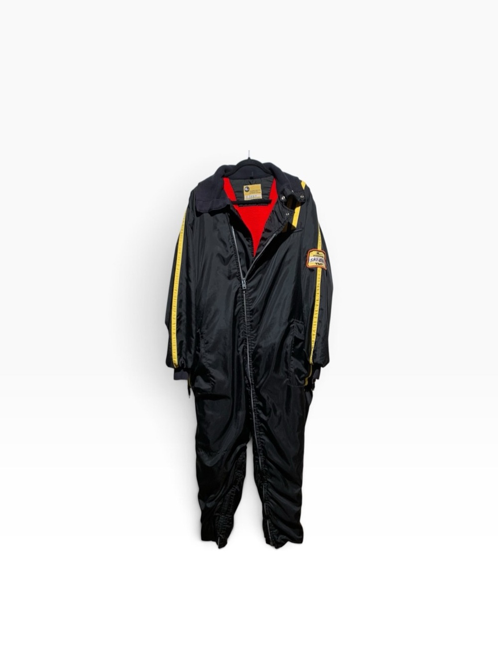 Men's Vintage Ski Doo Sports Bombardier TNT Hooded Snow Suit Sz XL